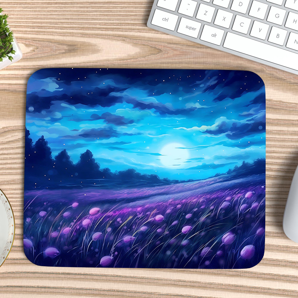 Mystery Flower Field Mousepad