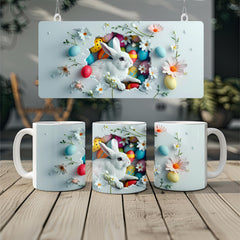 3D Easter Bunny Mug