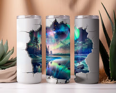 Northern Lights Tumbler