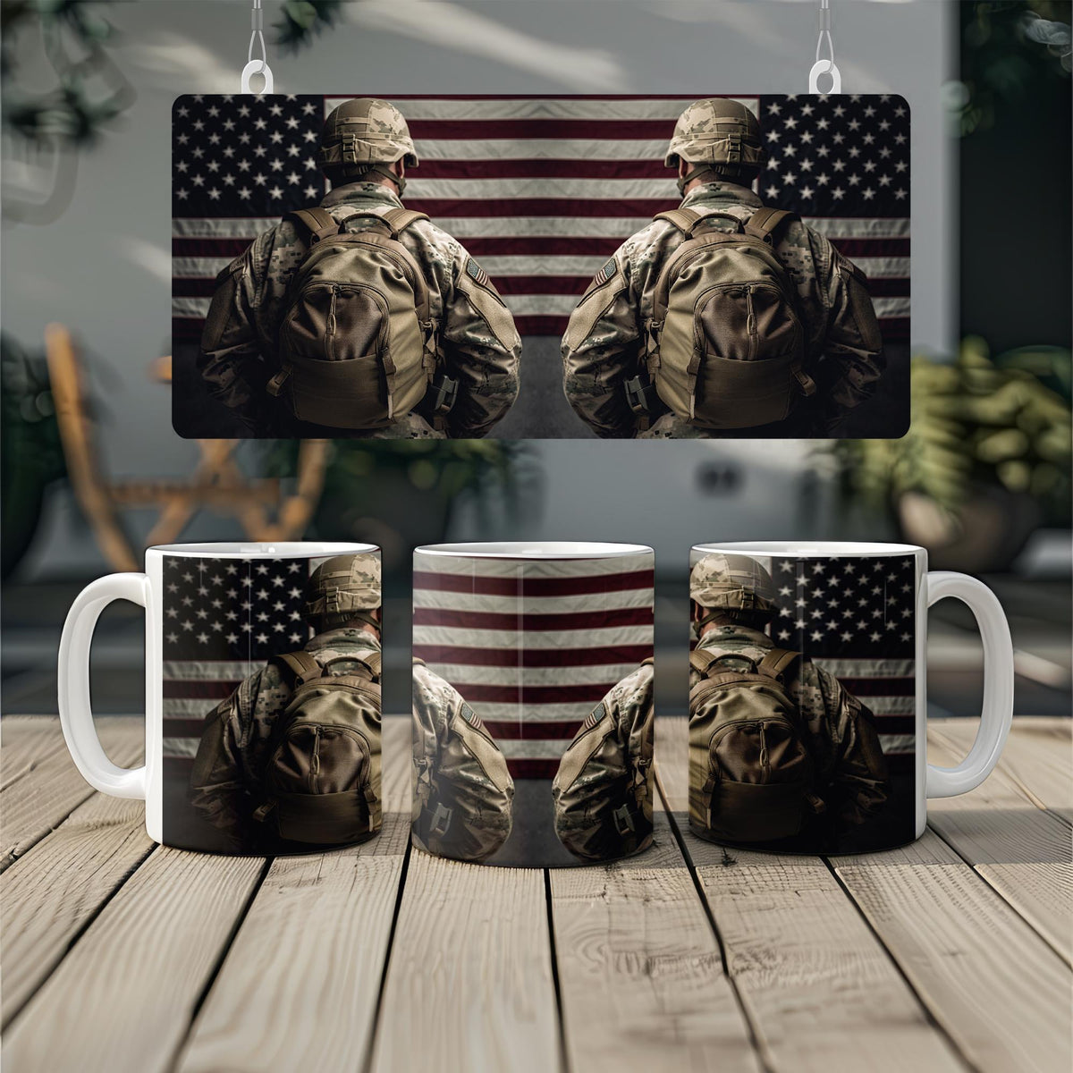 American Military Mug