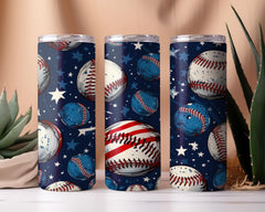 USA Baseball Grunge Tumbler