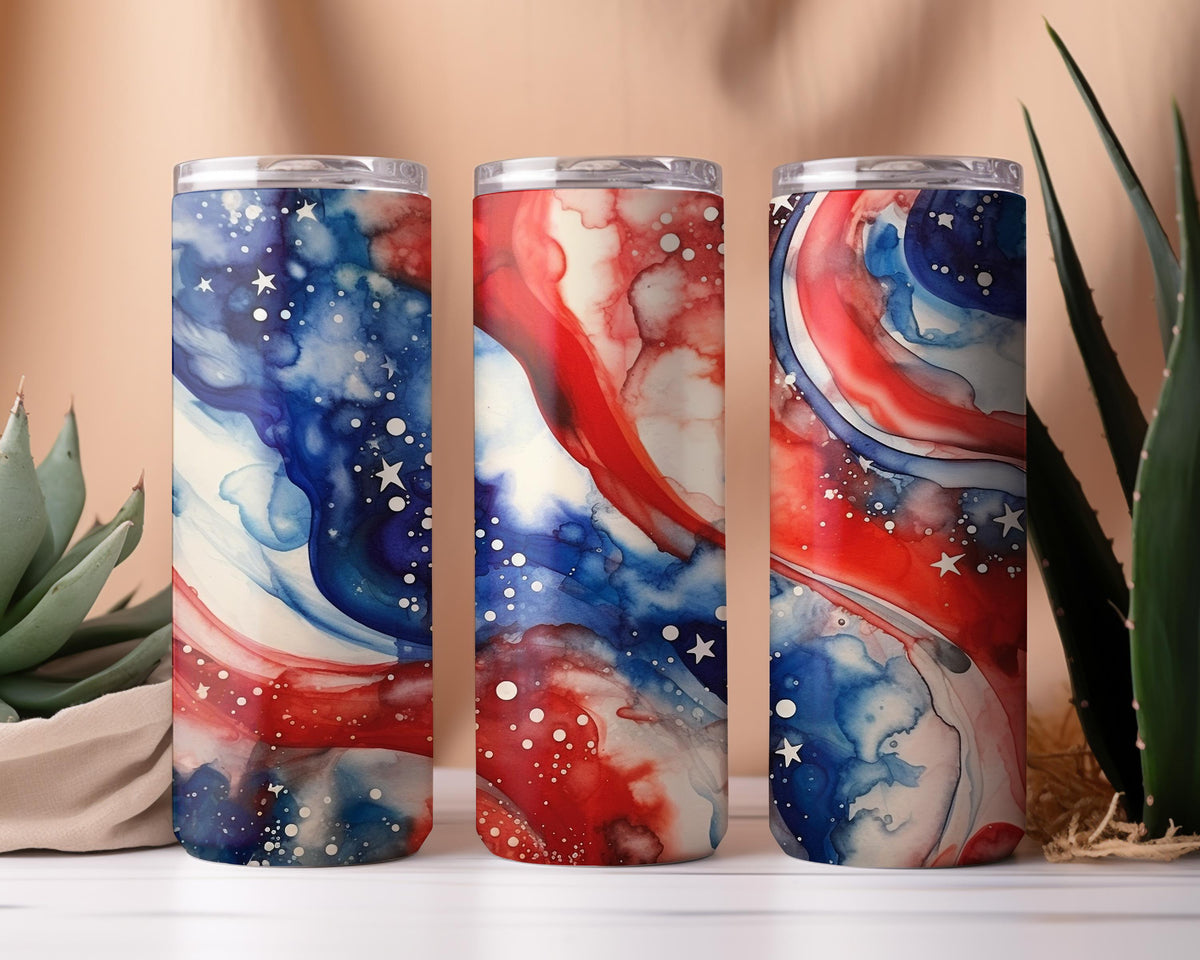 American Ink Splash Tumbler