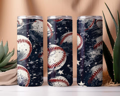 USA Baseball Grunge Tumbler