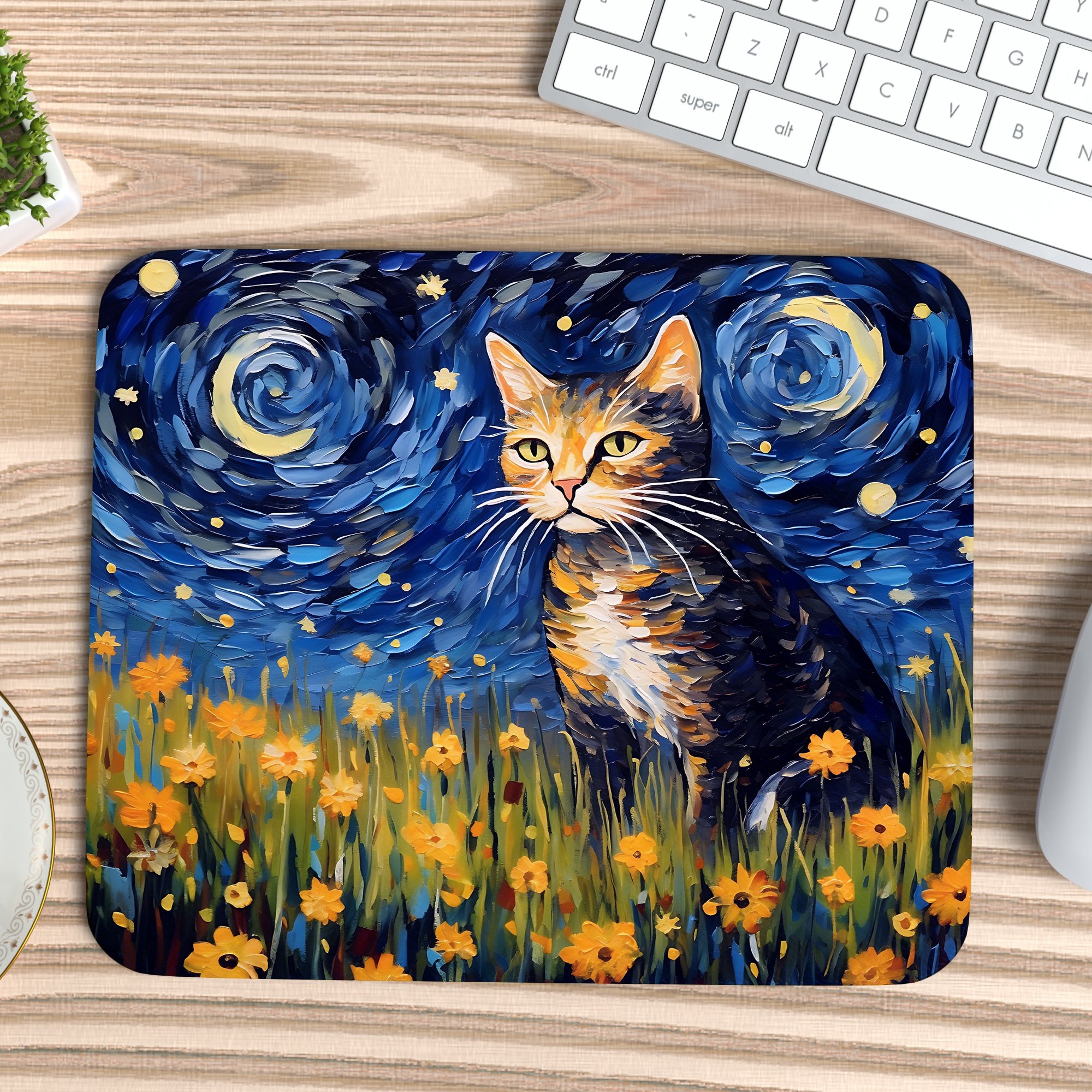 Domestic Shorthair Cat Mousepad