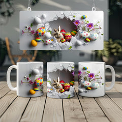 3D Easter Bunny Mug