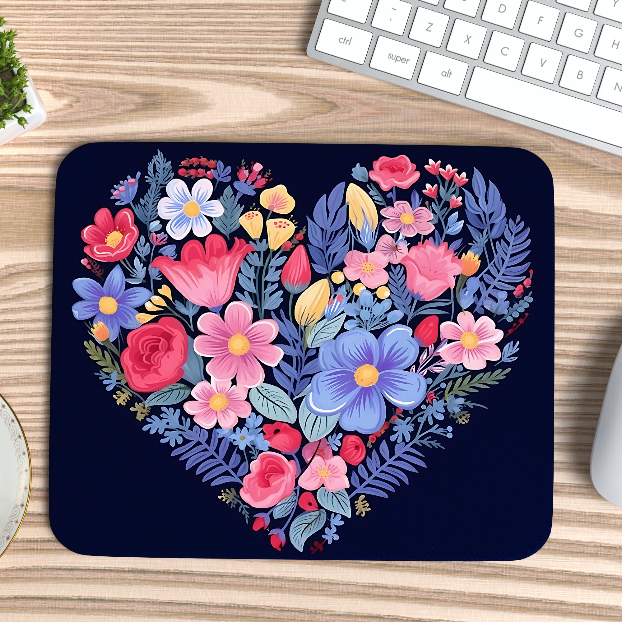 Heart of Flowers Mousepad