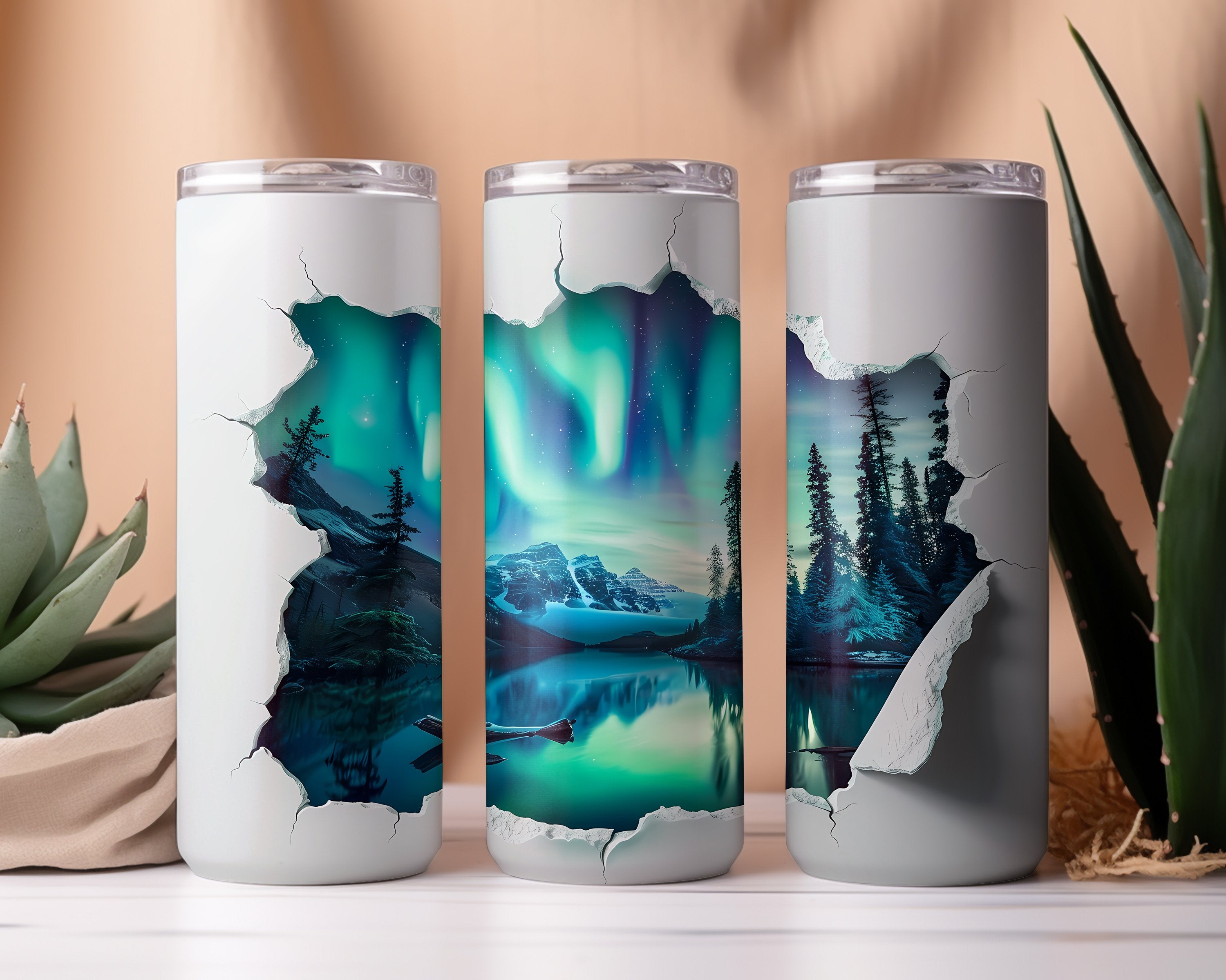 Northern Lights Tumbler