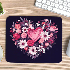 Heart of Flowers Mousepad