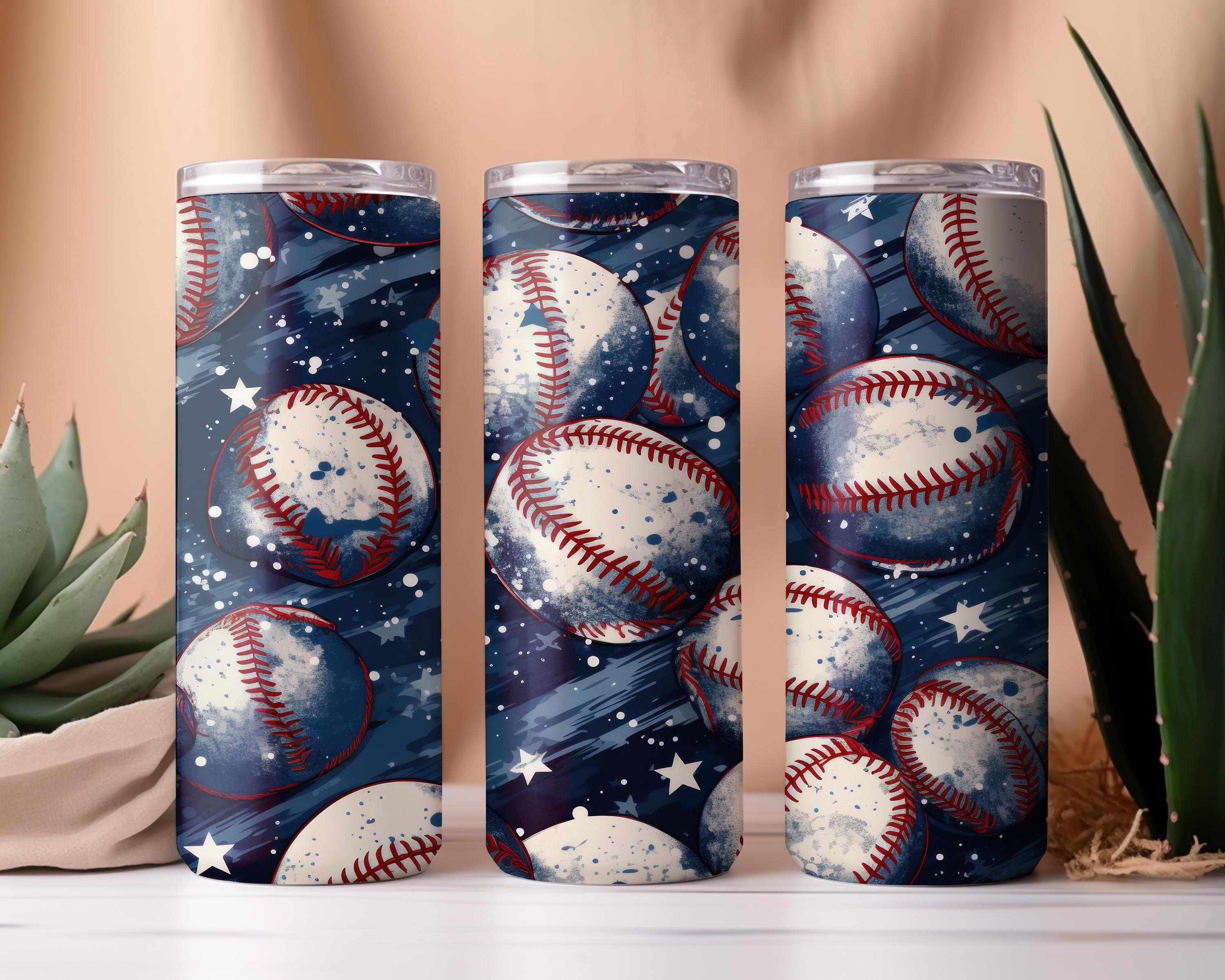 USA Baseball Grunge Tumbler