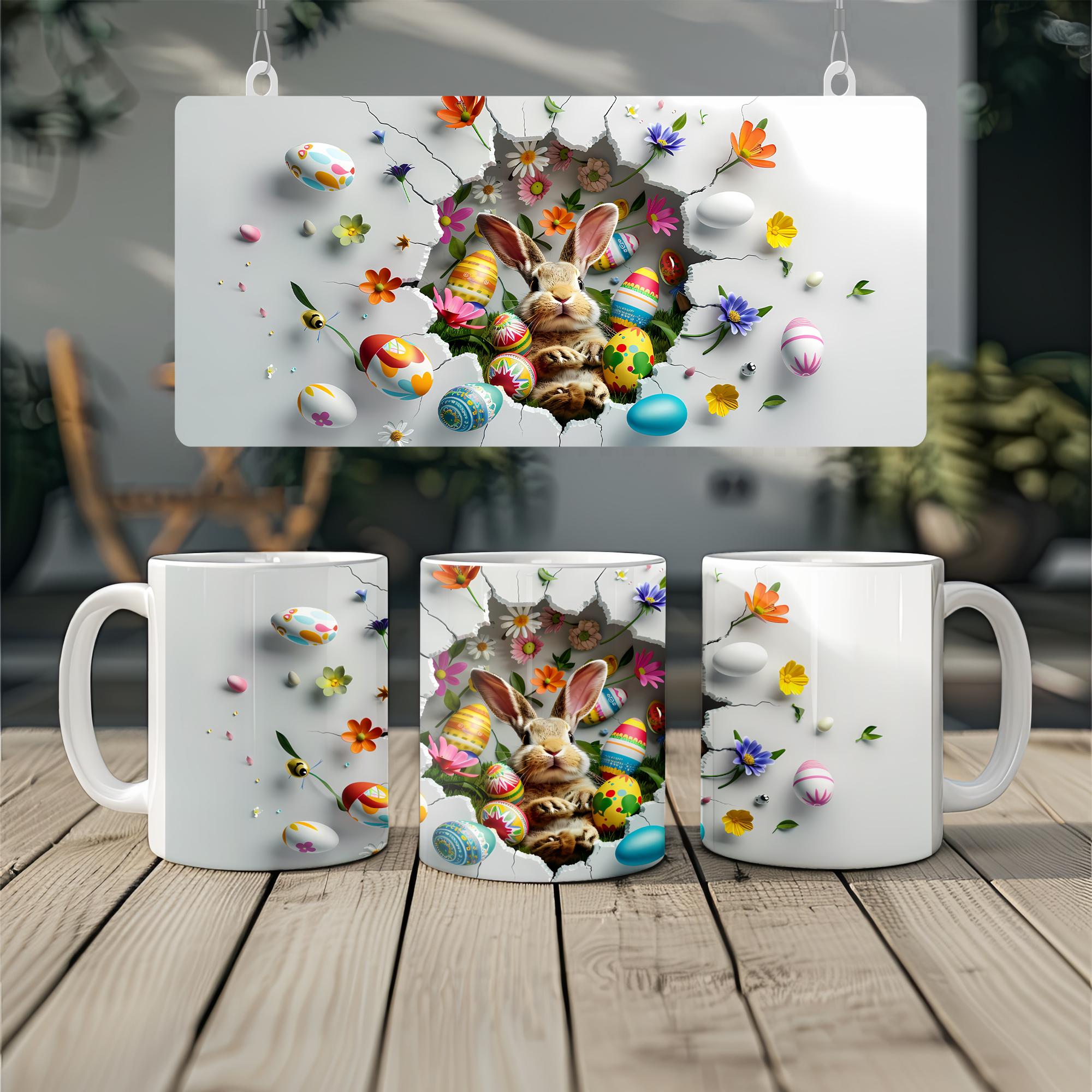 3D Easter Bunny Mug