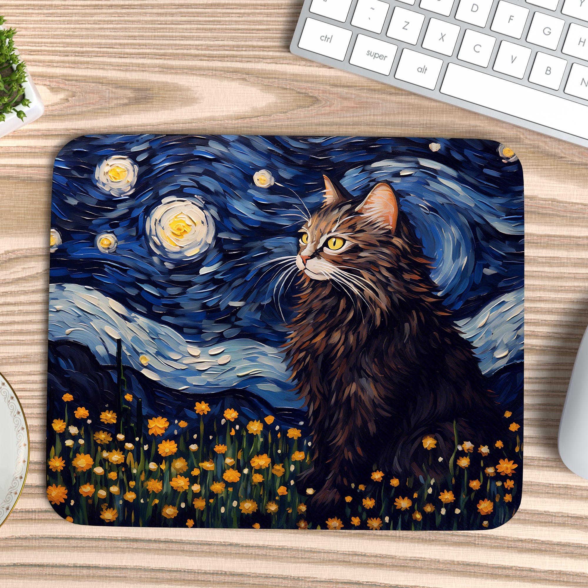 Norwegian Forest Cat Mousepad