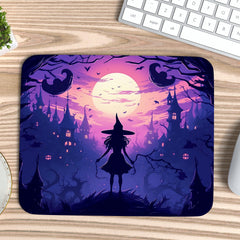 Witch Silhouettes Mousepad