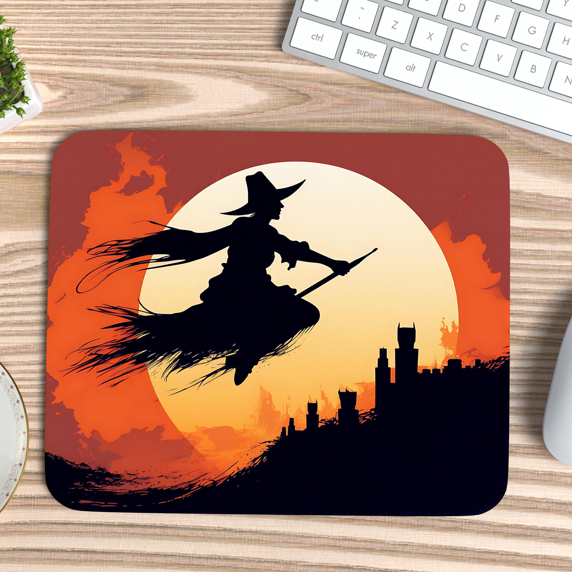 Witch Silhouettes Mousepad