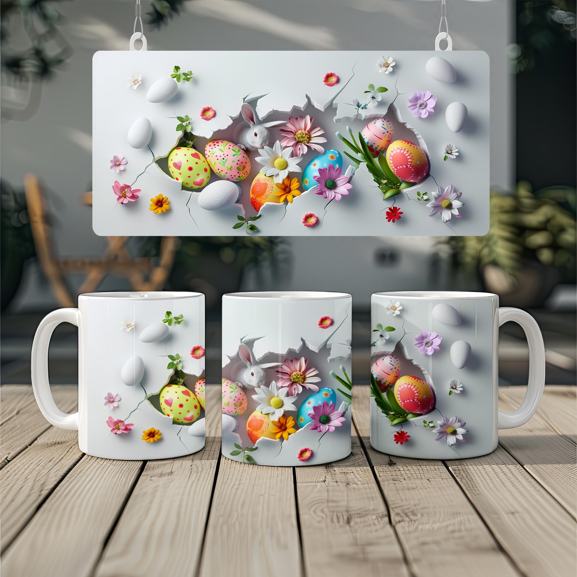 3D Easter Bunny Mug