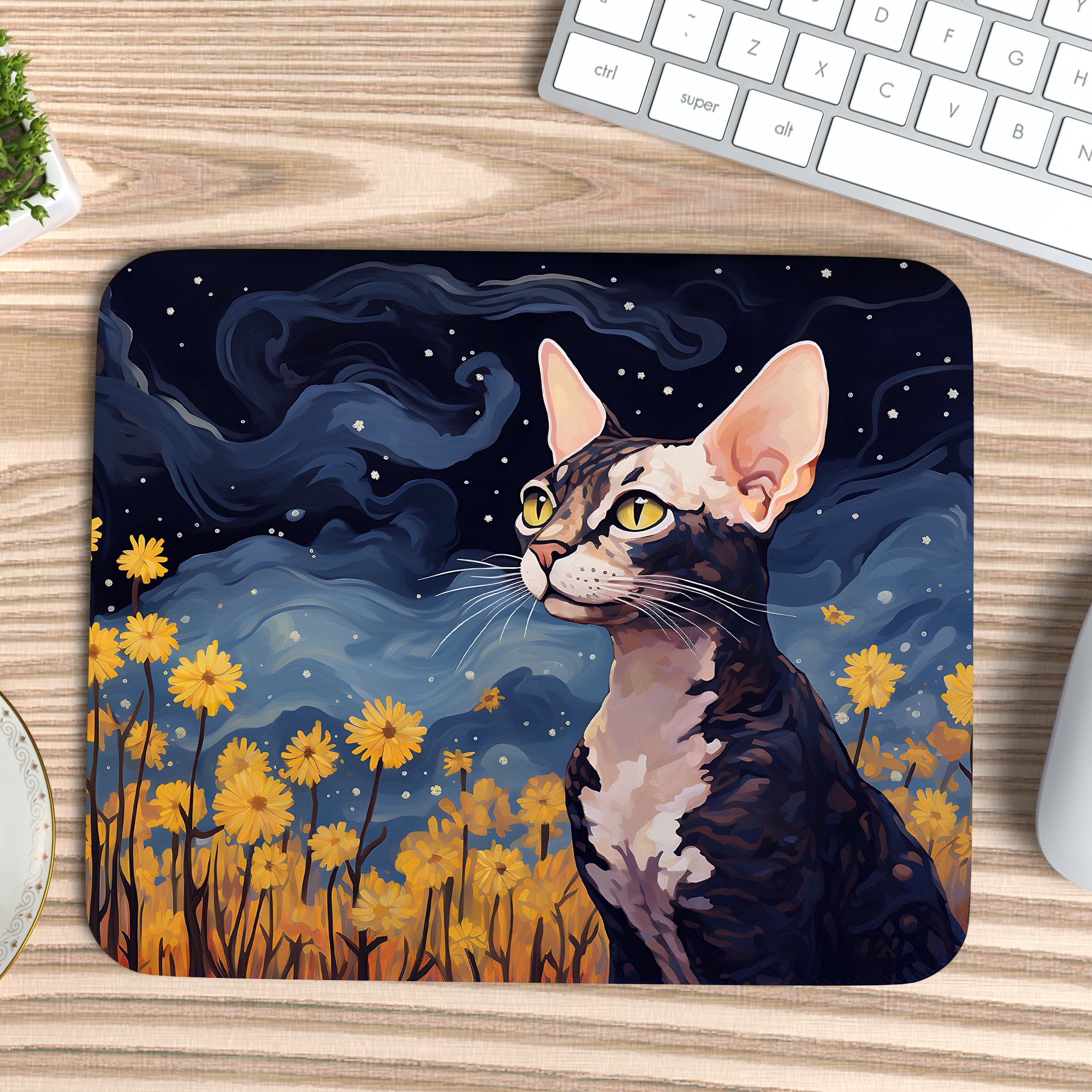 Cornish Rex Cat Mousepad