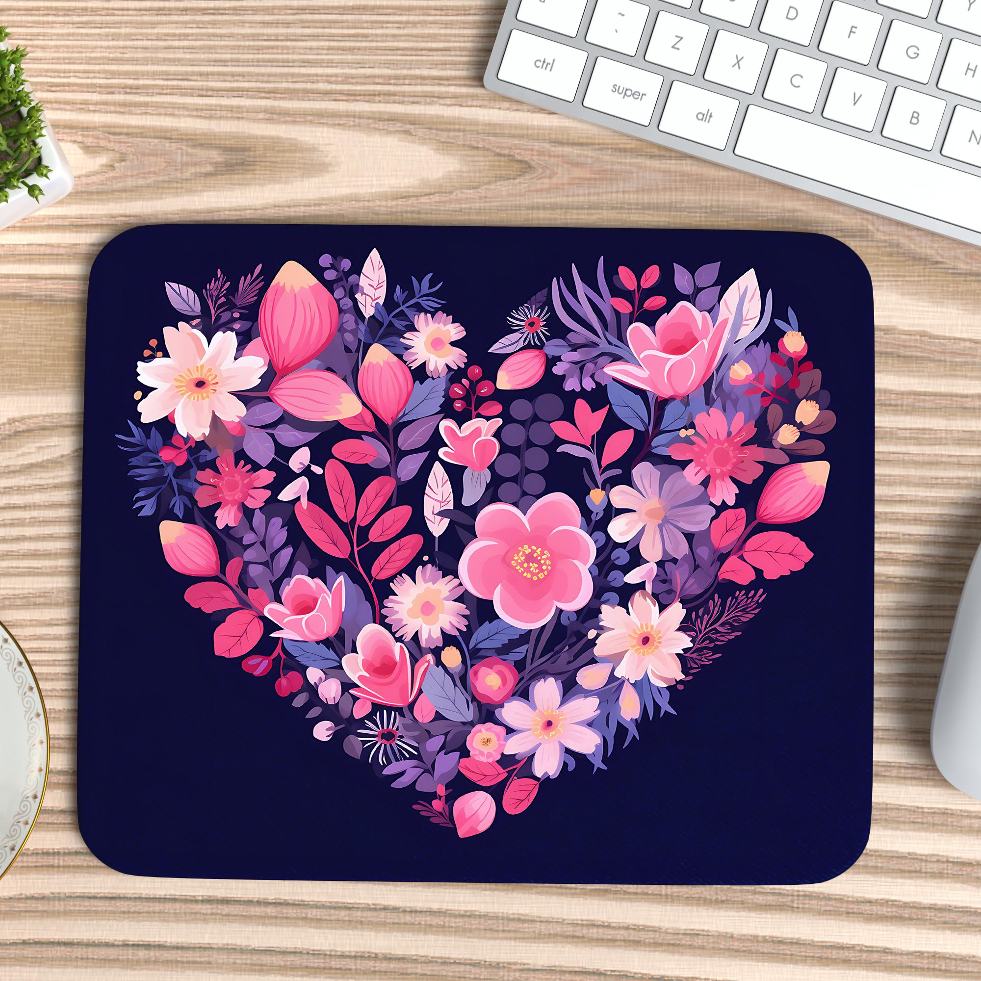 Heart of Flowers Mousepad