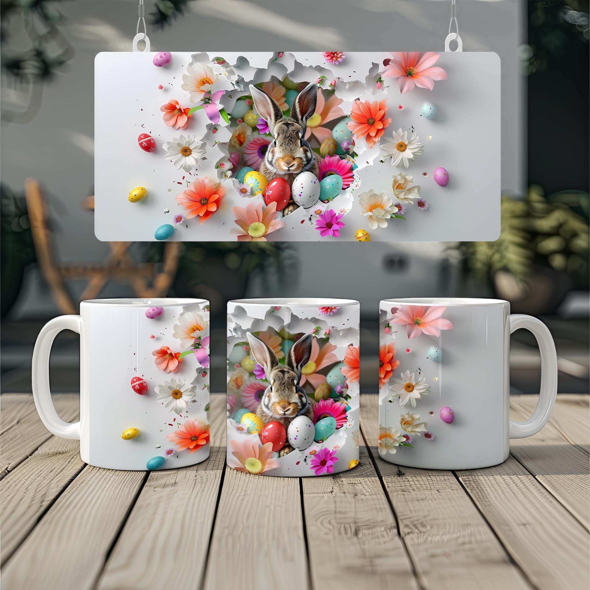 3D Easter Bunny Mug