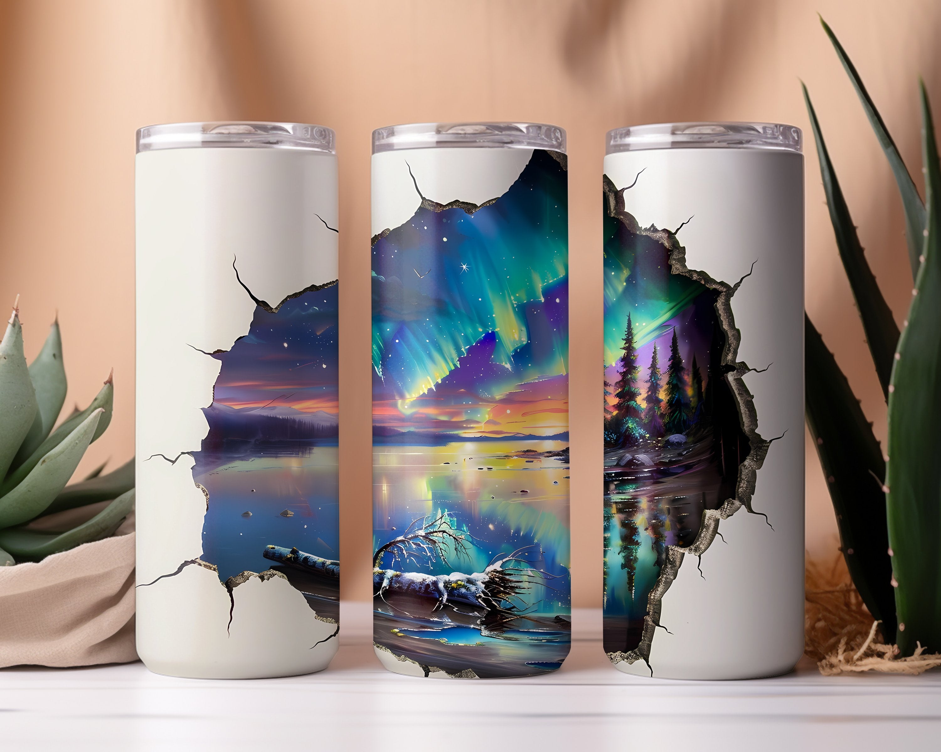 Northern Lights Tumbler