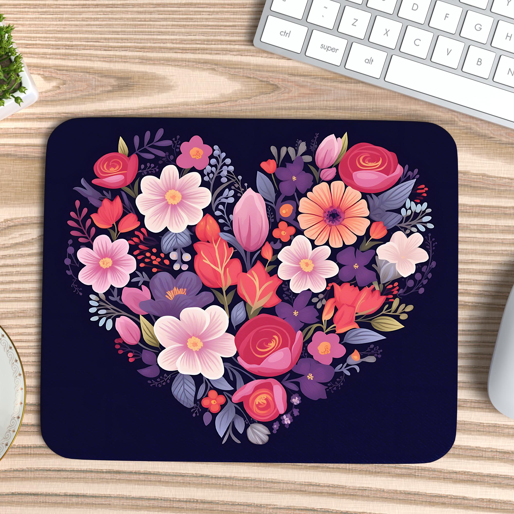 Heart of Flowers Mousepad