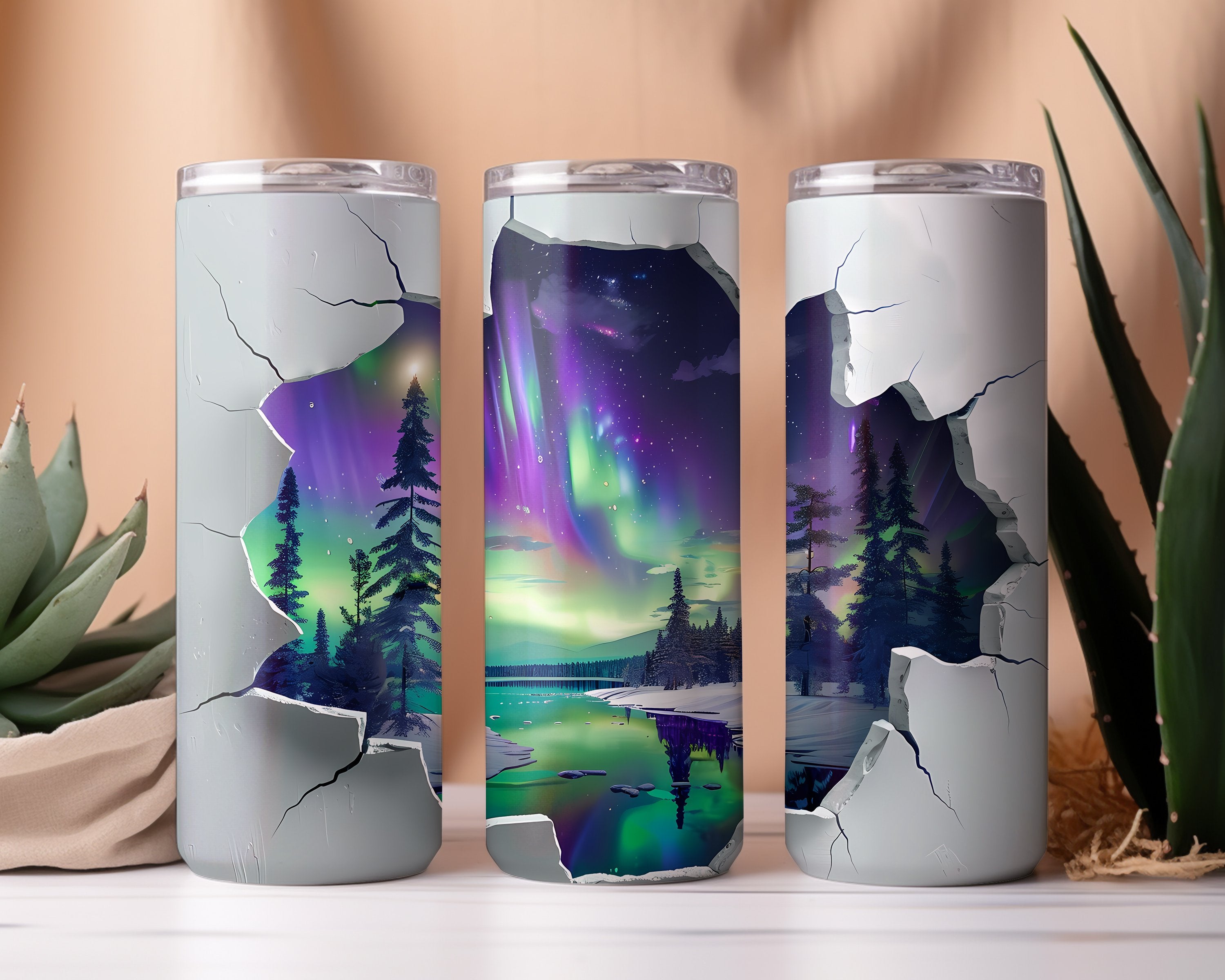 Northern Lights Tumbler