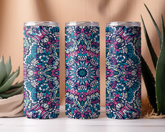 Abstract Boho Tumbler