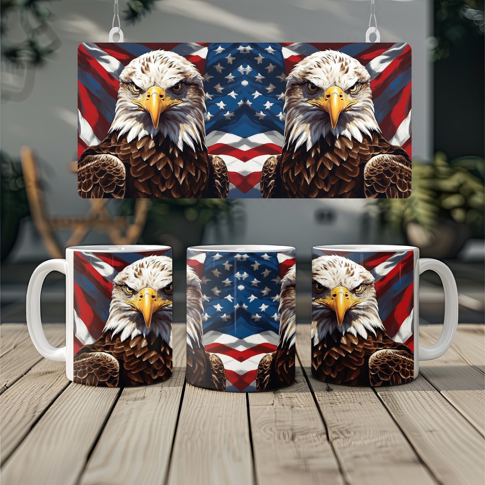 American Eagle Mug