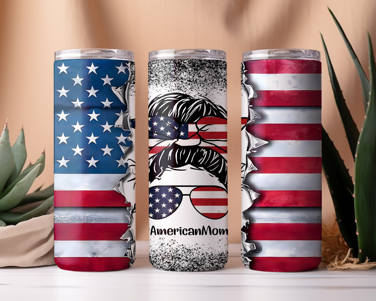 American Mom Tumbler