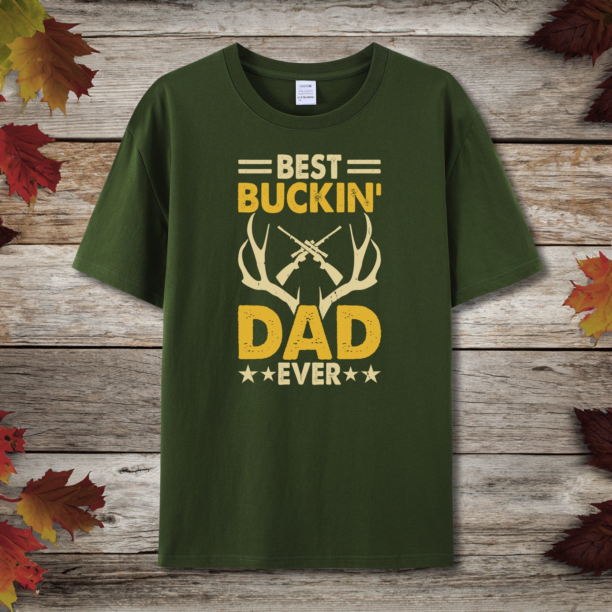 Best Buckin Dad T-Shirt