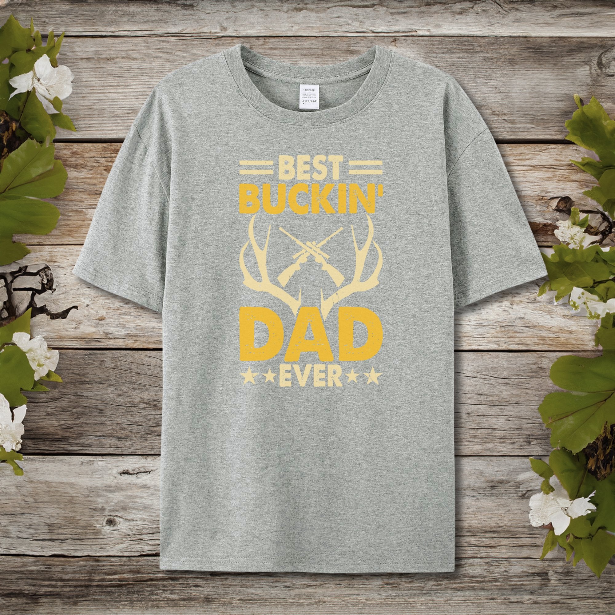 Best Buckin Dad T-Shirt