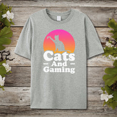 Cats And Gaming T-Shirt