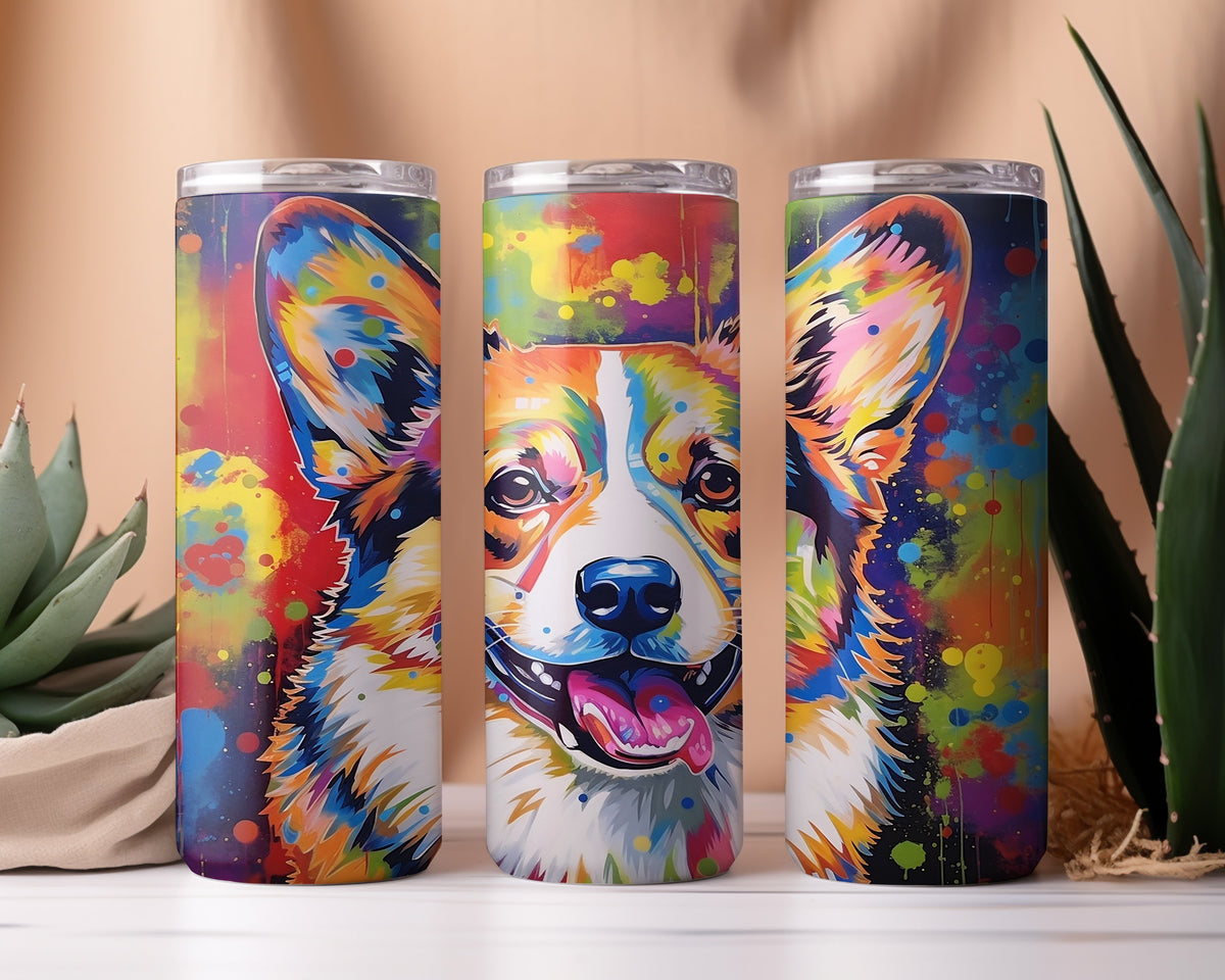 Corgi Pop Art Tumbler