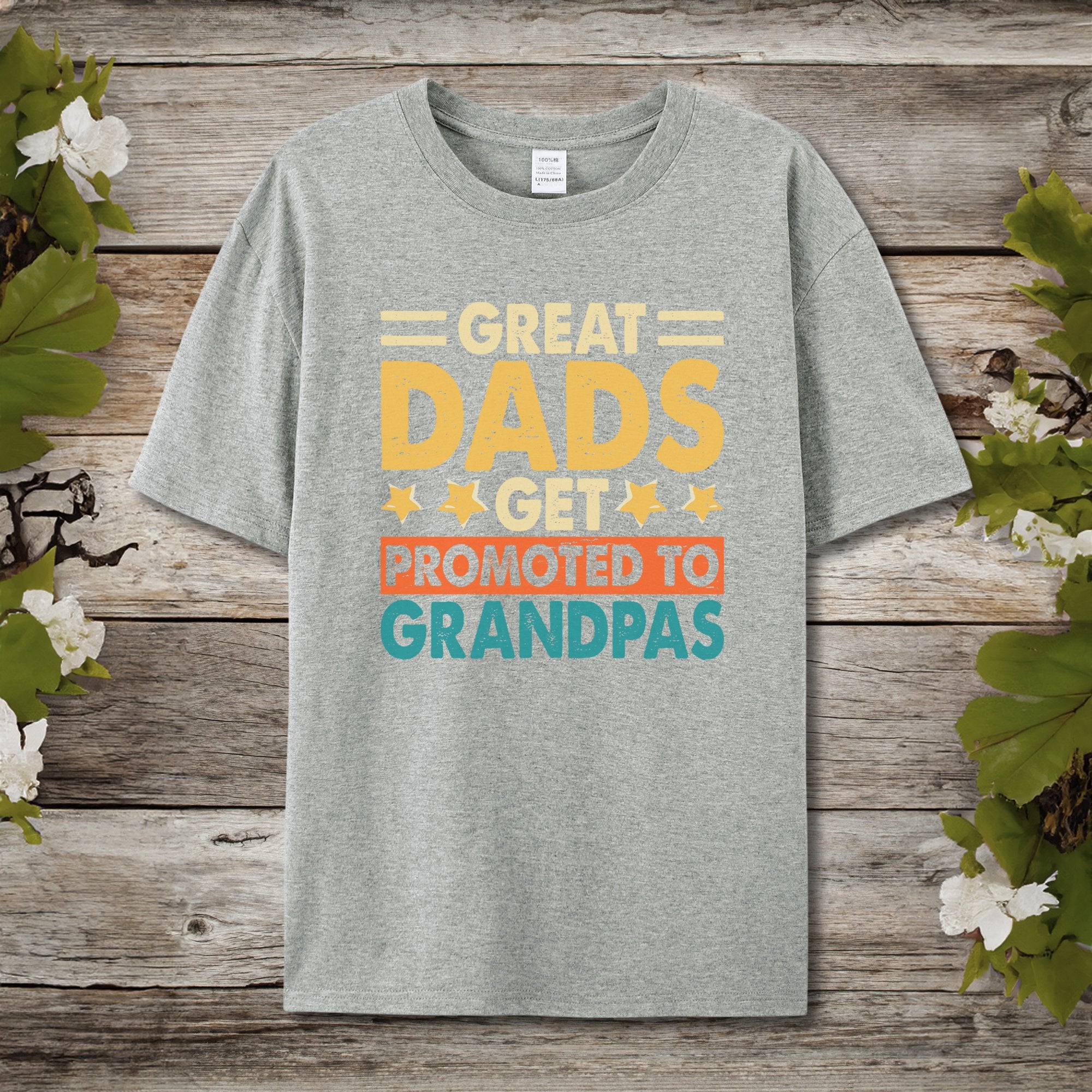 Dad Promoted To Grandpa T-Shirt