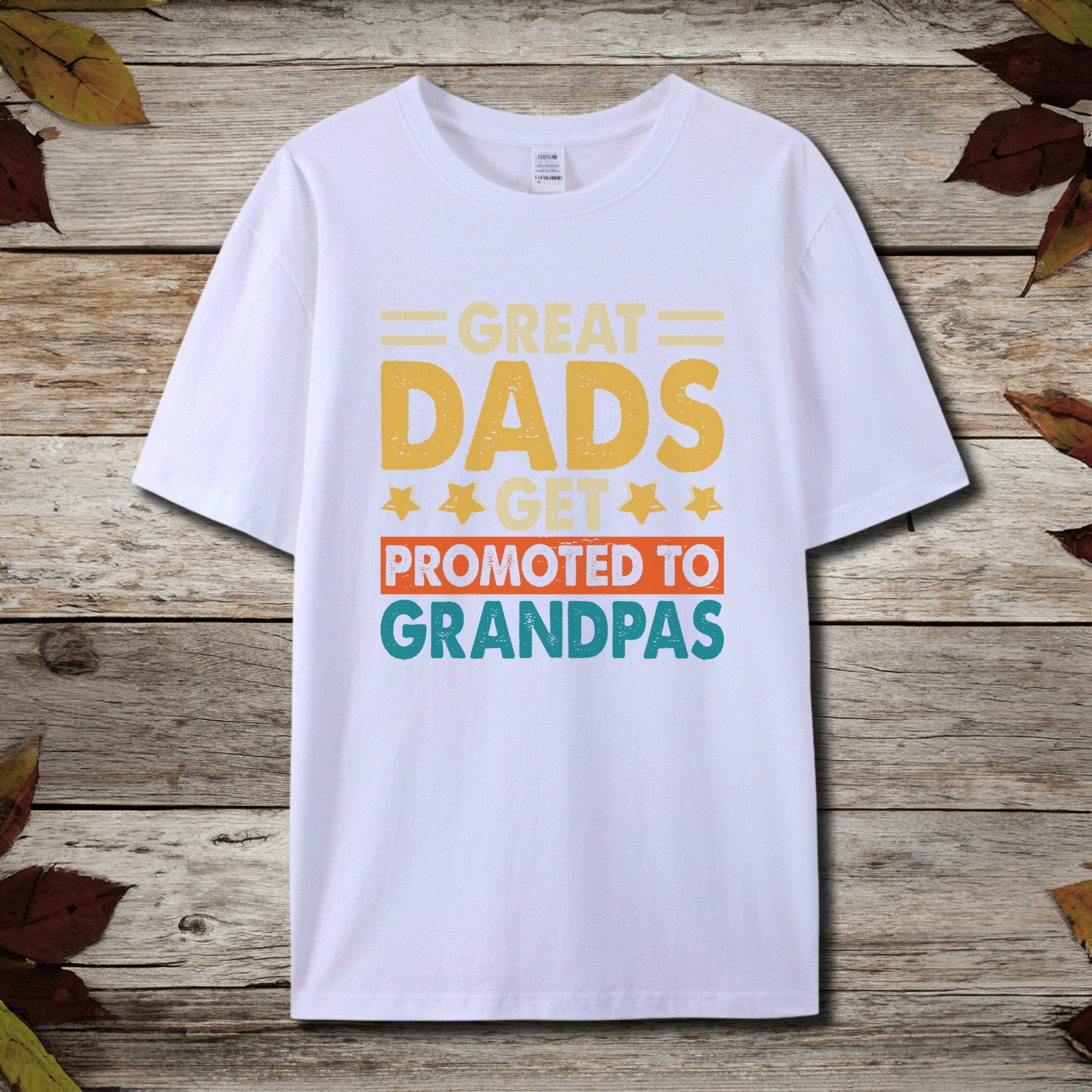 Dad Promoted To Grandpa T-Shirt