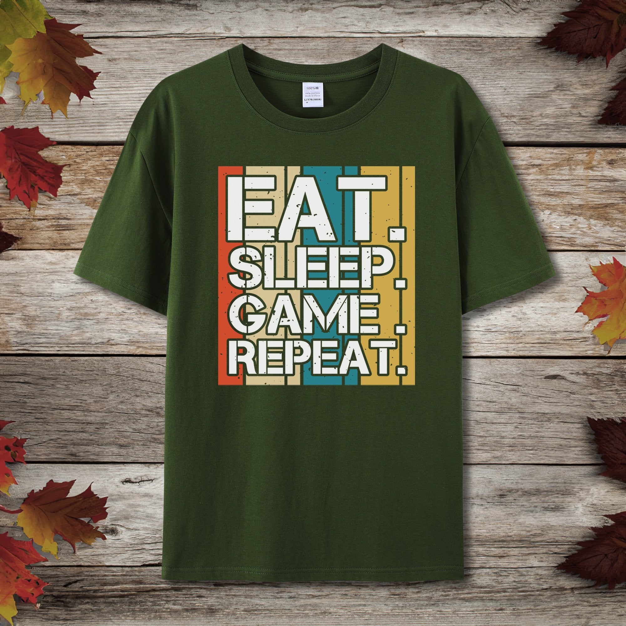 Eat Sleep Game Repeat T-Shirt