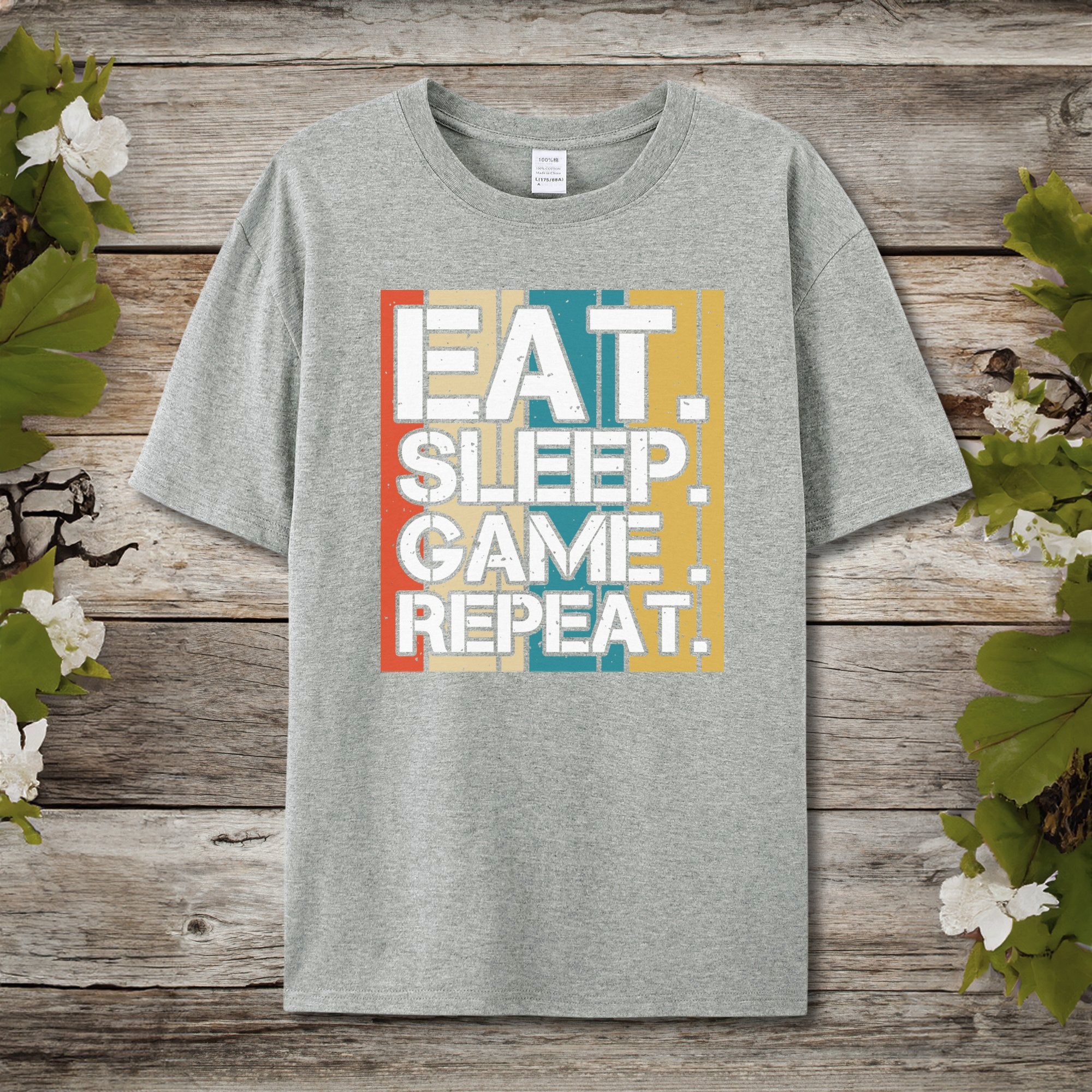 Eat Sleep Game Repeat T-Shirt