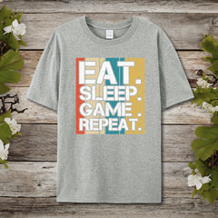 Eat Sleep Game Repeat T-Shirt