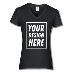 V-Neck Shirt - Customize Your Own | Text - Images