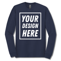 Long Sleeve T-Shirt - Customize Your Own | Text - Images