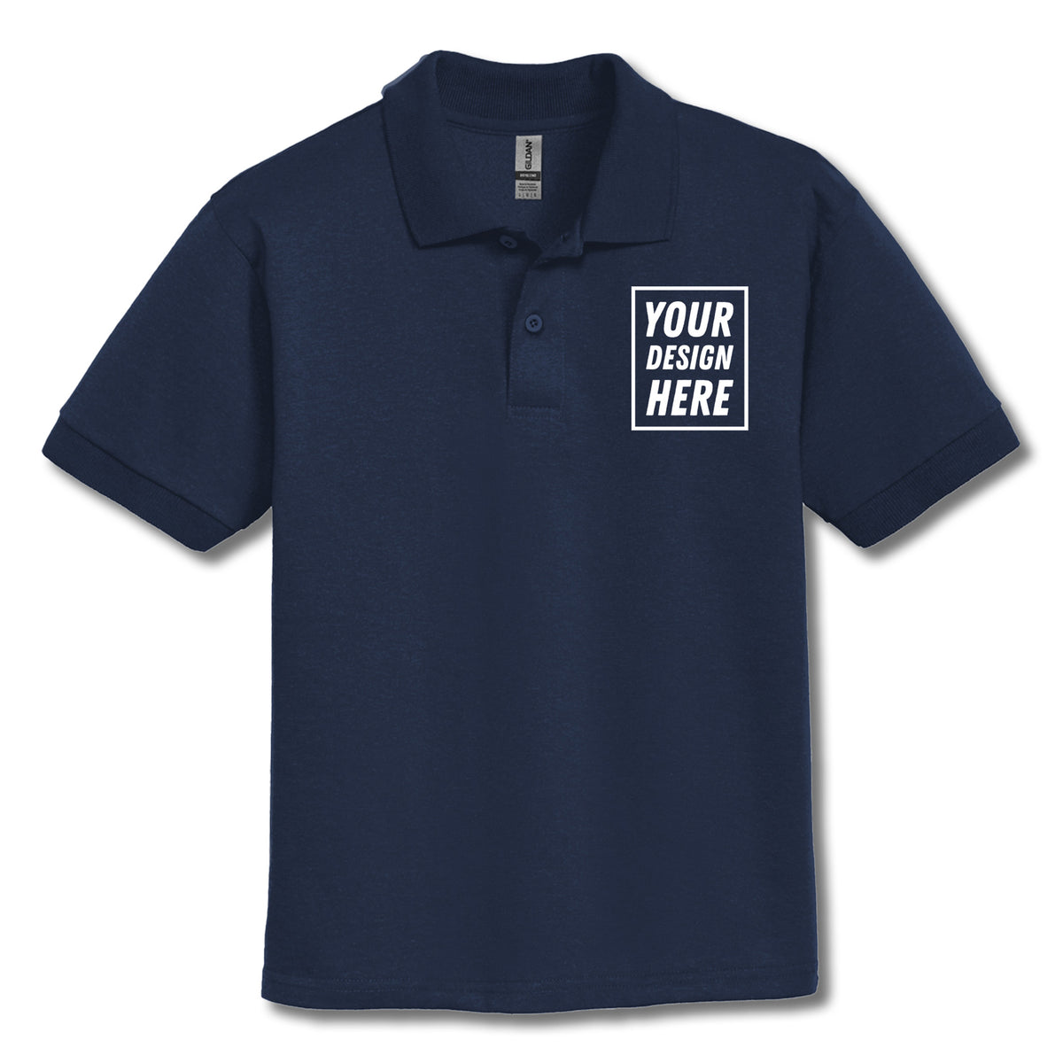 Youth Polo Shirt - Customize Your Own | Text - Images