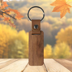 Customize Your Own Wooden Keychain