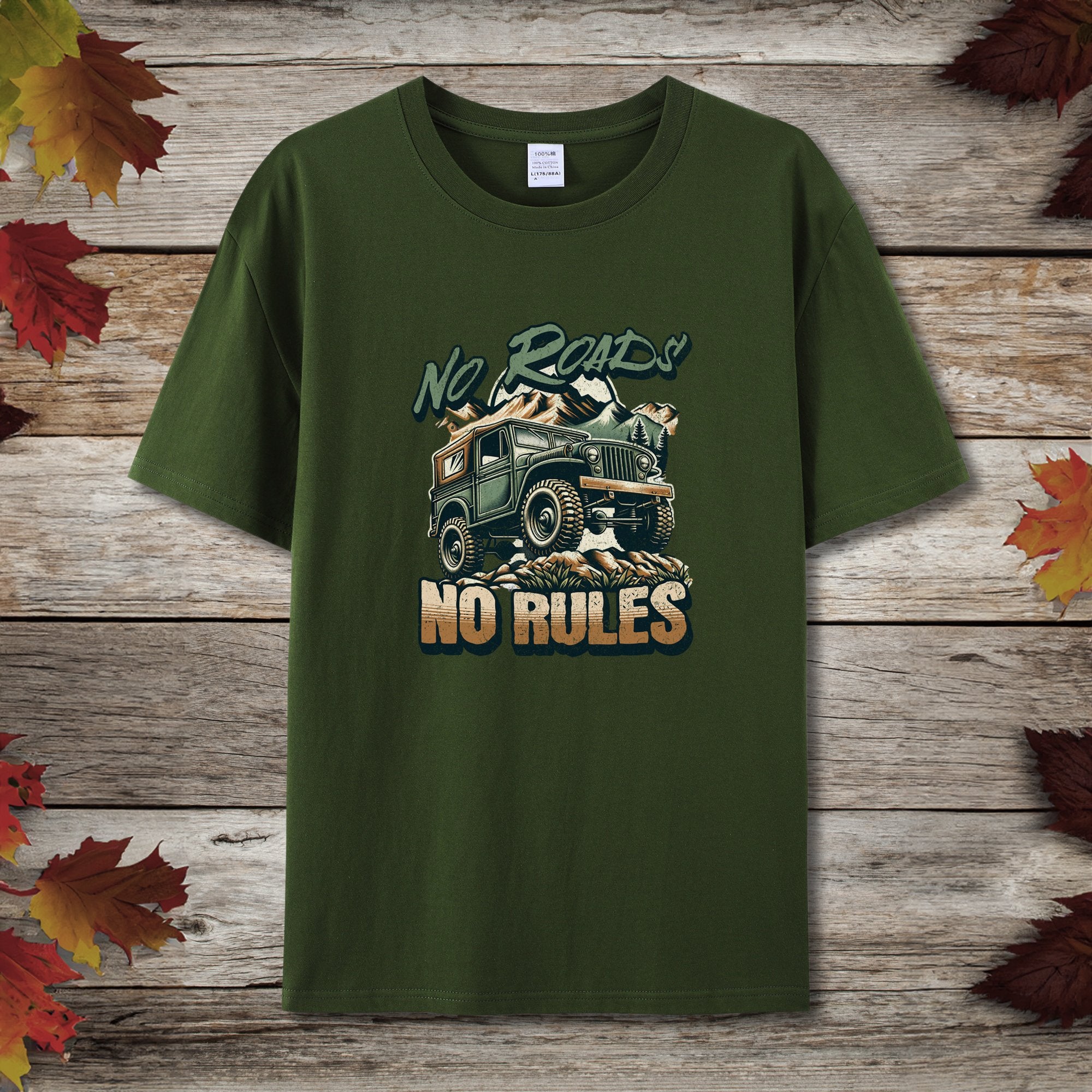 No Roads, No Rules T-Shirt